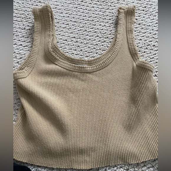Urban Comfort: Ribbed Hoodie Midi Top 72171